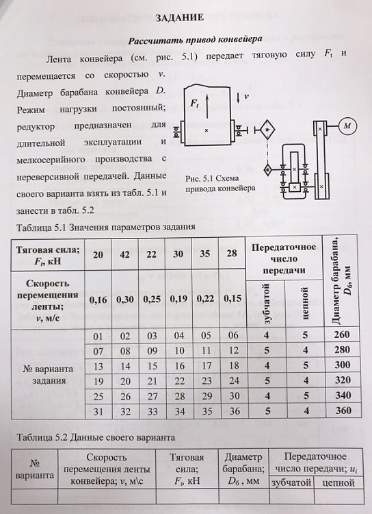 Реферат: Расчёт цепного транспортера